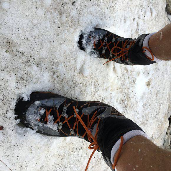 Prova su neve per la Aku Serai GTX