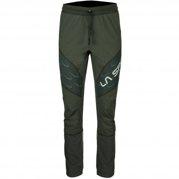 Il pantalone in versione nero e grigio