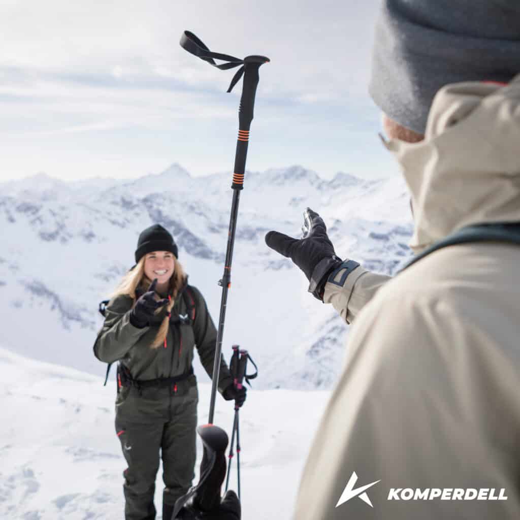 Komperdell, leggerezza, resistenza, prestazione.