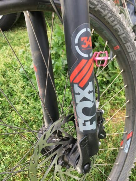 Norco Sight C 7.3 sospensione anteriore