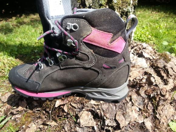 Visione laterale dello scarpone da hiking ed escursionismo Garmont RAMBLER GTX® WMS