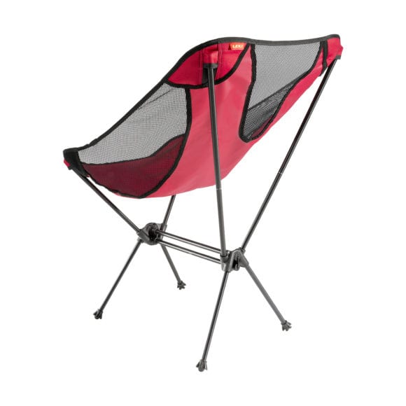 Vista posteriore di LEKI Chiller in colore rosso