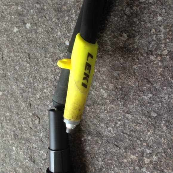 In dettaglio paperella finale e punta metallica