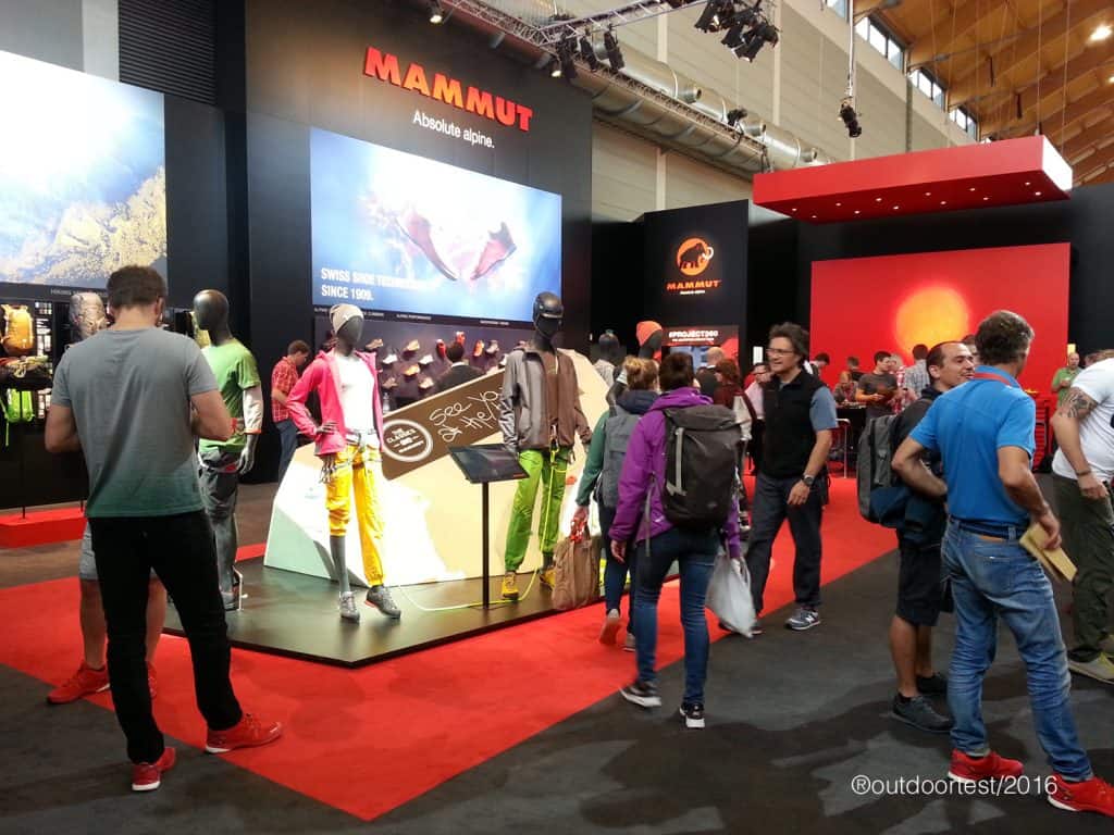 Sempre affollato lo stand Mammut a Friedrichshafen