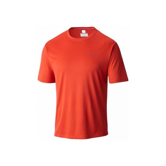 Columbia Zero Rules shirt colore Supersonic Red