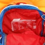 Il dettaglio dell'interno dello zaino Mammut Ride 30 Airbag Technology 3.0