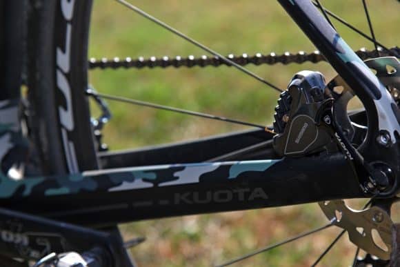 Pinza flat mount Kuota K-Allroad