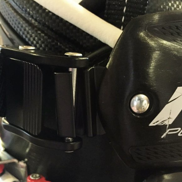 Aggancio del Power Drive dello scarpone Nordica GPX 130