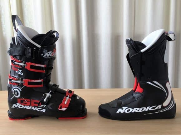 Scarpetta e scafo dello scarpone Nordica GPX 130