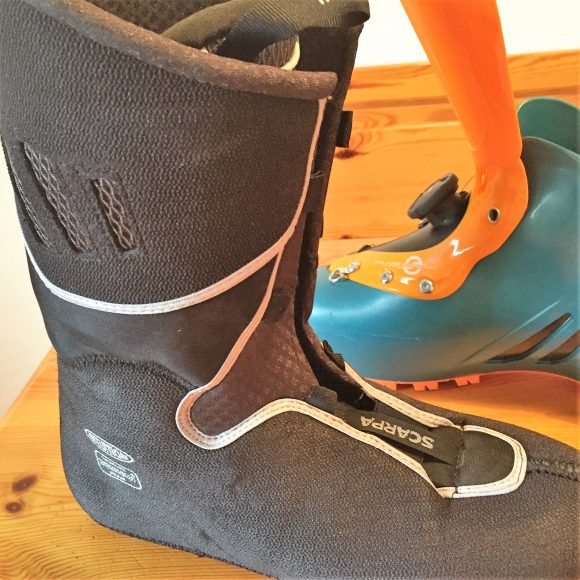 Scarpetta interna dell'F1 di casa Scarpa