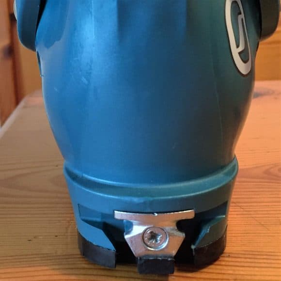 Attacco della talloniera di Scarpa F1