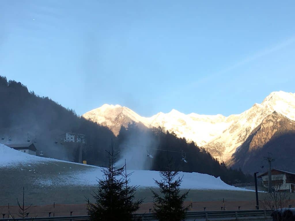 Piste innevate allo Speikboden