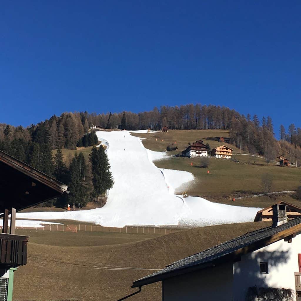 Piste innevate in Val Pusteria