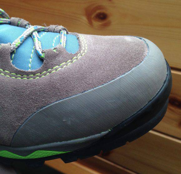 rinforzo della tomaia in punta