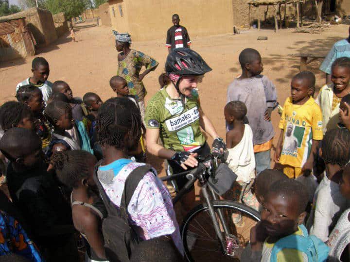 Viaggio della solidarietà: Ausilia Vistarini nel 2010