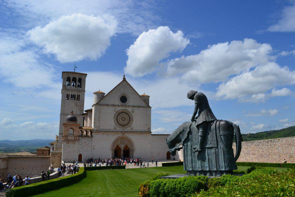 Assisi, lungo il percorso dell'Italia Coast 2 Coast