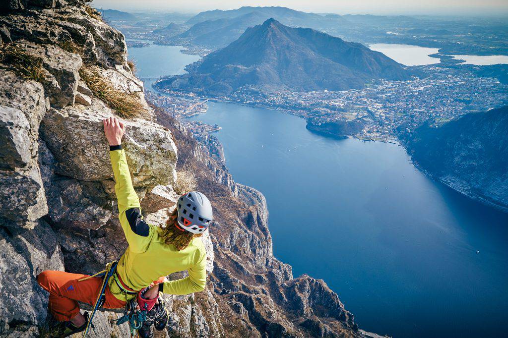 C.A.M.P. nuovo sponsor dei Ragni di Lecco - Maurizio Tasca al Forcellino, Ph. Ragni di Lecco