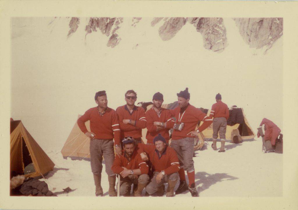 C.A.M.P. nuovo sponsor dei Ragni di Lecco - il team al Denali nel 1961