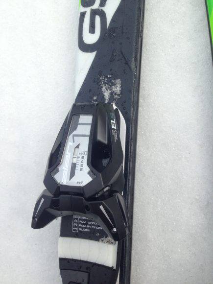 Puntale dell'attacco Elan ELS 11 montato sul GSX Waveflex