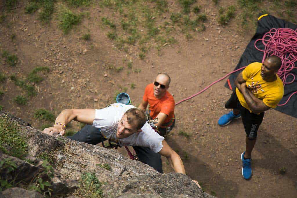 La Sportiva e Dolomiti Energia Trentino, Luca Lechthaler e Beto Gomes @Matteo-Pavana