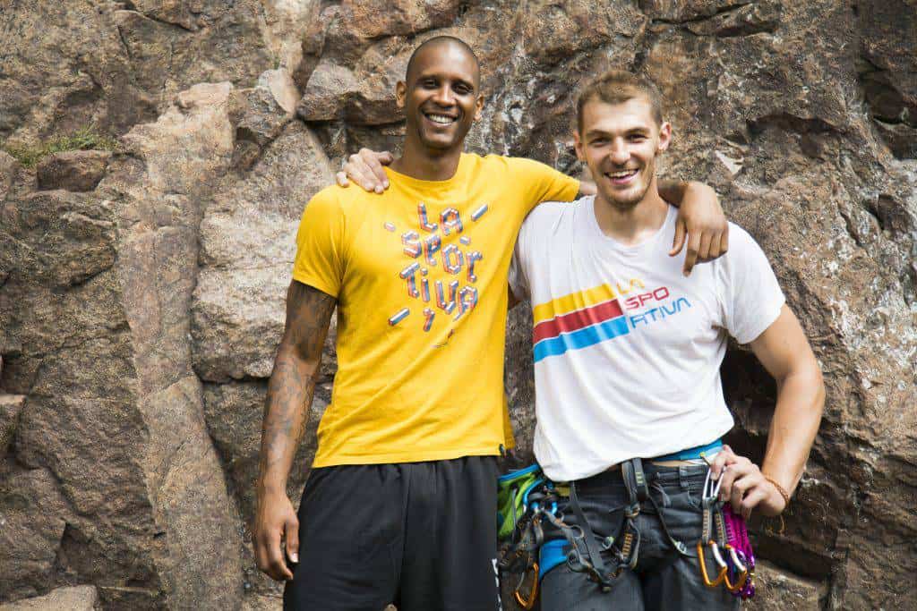 La Sportiva e Dolomiti Energia Trentino, Luca Lechthaler e Beto Gomes @Matteo-Pavana