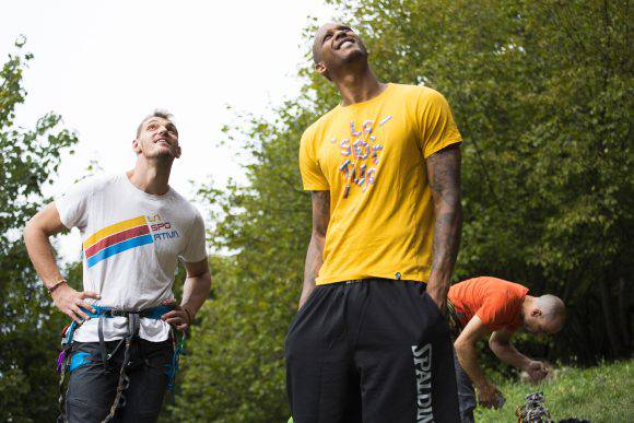 La Sportiva e Dolomiti Energia Trentino, Luca Lechthaler e Beto Gomes @Matteo-Pavana