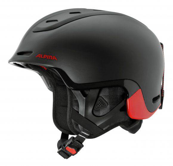 Casco Alpina Spine nella versione Black Matt