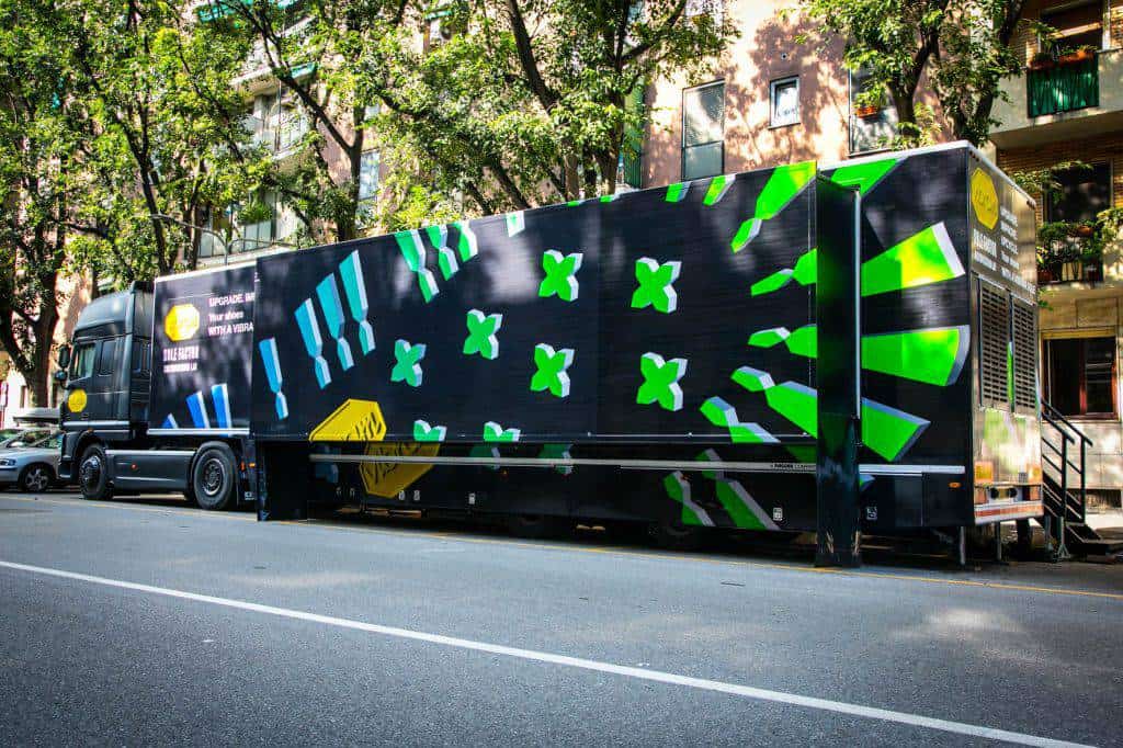 Il truck Vibram Sole Factor in tour