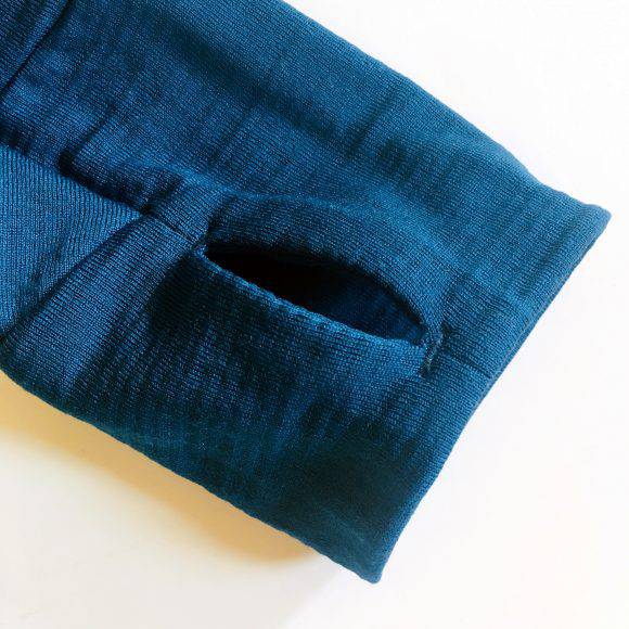 Salewa Pedroc Polartec Alpha jacket, foro per pollice