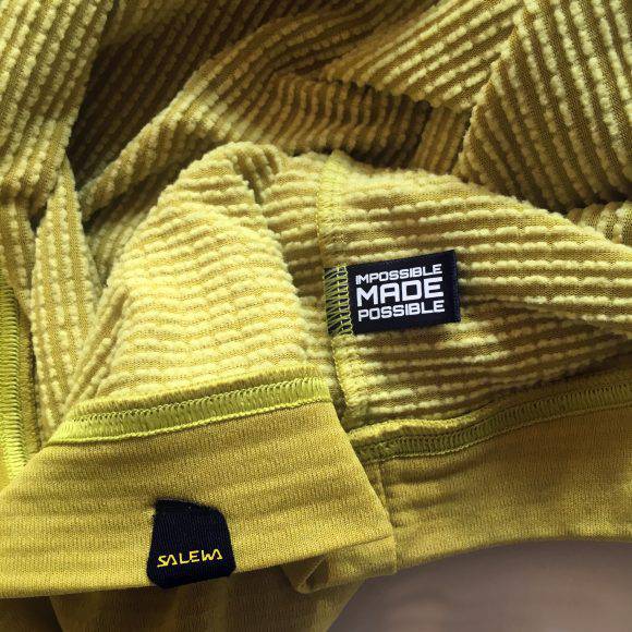 Salewa Pedroc baselayer in Polartec power Grid