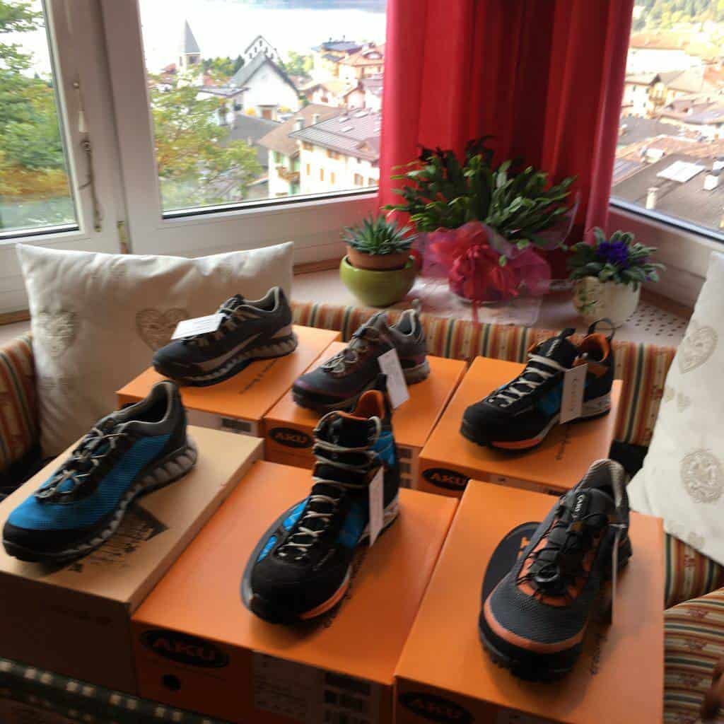 Prodotti Aku in bella mostra