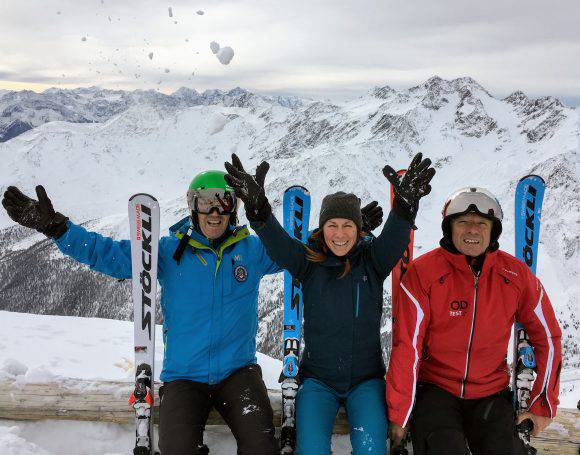 Happy testing in Val Senales