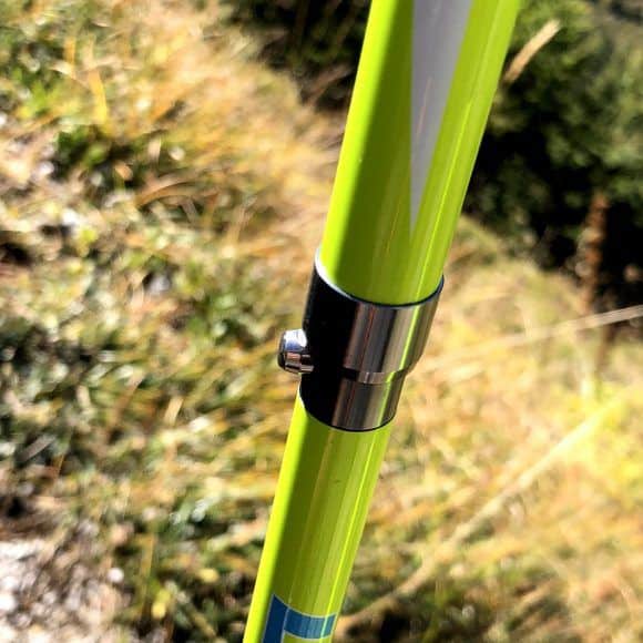 Lo sblocco degli elementi del bastone Leki Micro Flash Carbon