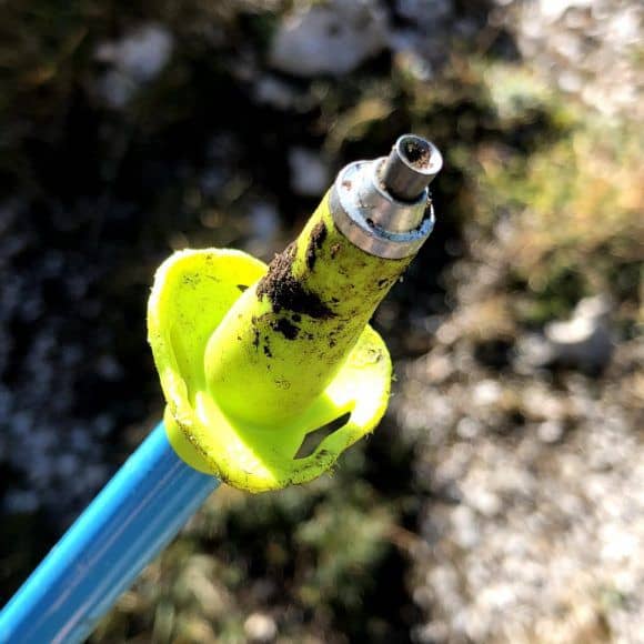 Il puntale del bastone Leki Micro Flash Carbon