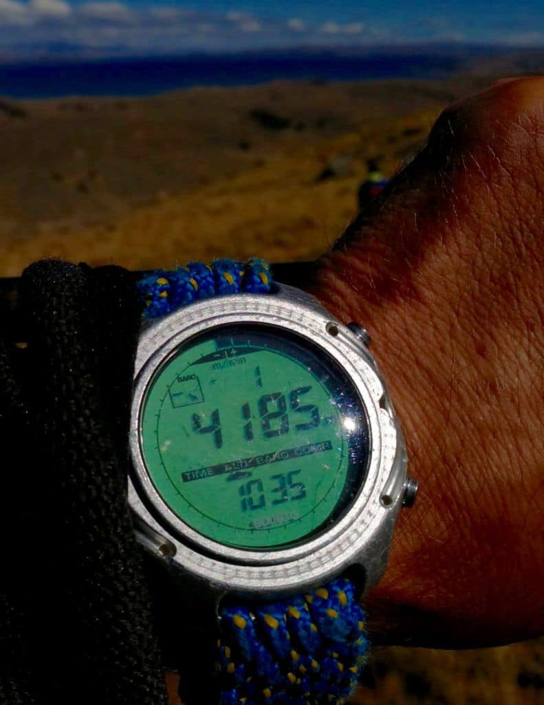 In cima alla collina di Peñas