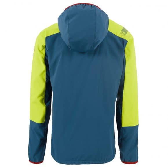 La Sportiva TX Light JKT Man nei colori blu e giallo