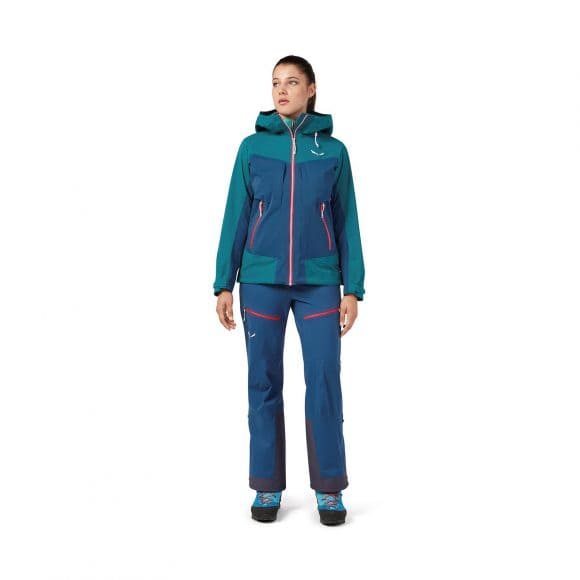 Salewa Antelao Powertex 3L Shell jacket blue teal