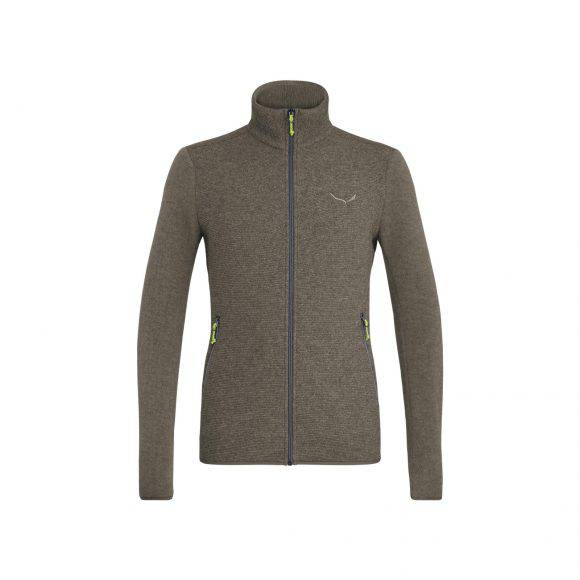 Salewa Fanes Sarner Light Alpine Wool Iconic Jacket man color_darkgreymelange