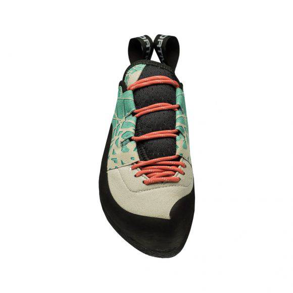 La Sportiva Kataki W mint-coral particolare punta
