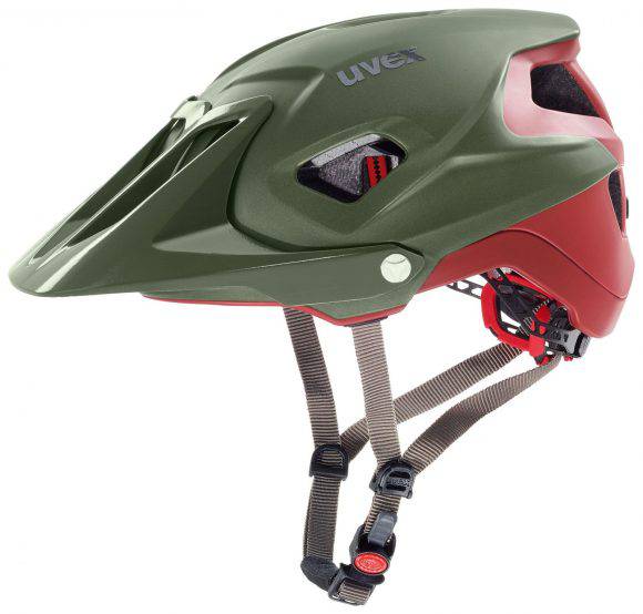 Uvex Quatro Integrale, casco da Mtb in versione Green/Red