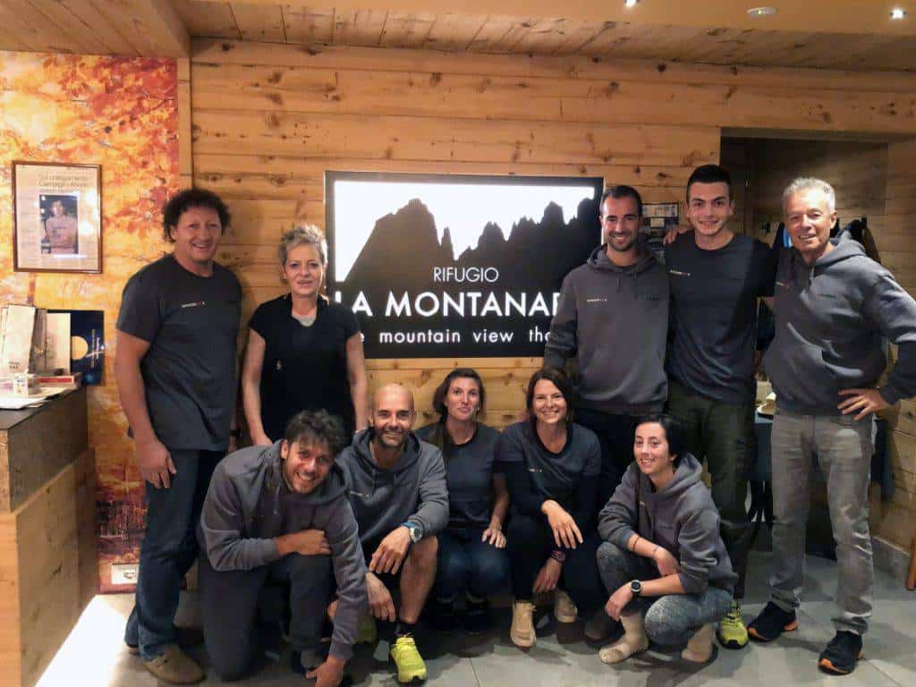 Il tester team con la Sig.a Sartori, la nostra ospite perfetta