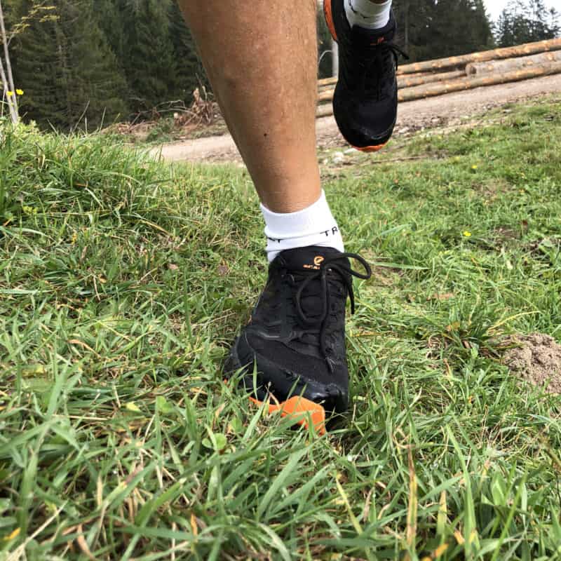 Scarpa Rush, in mezza costa