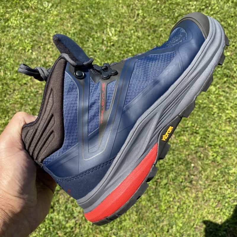 Topo Athletic Trailventure, lo spessore del compound suola
