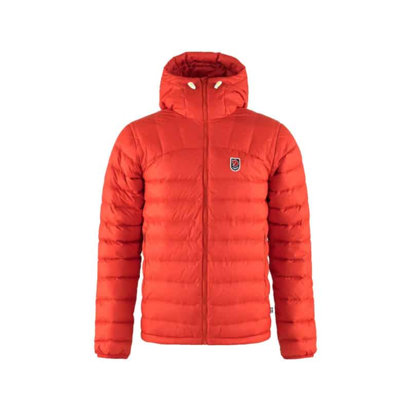 Fjällräven Expedition Pack down Hoodie uomo rosso