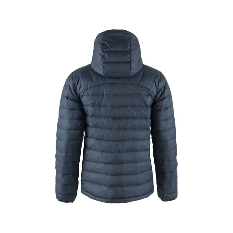 Fjällräven Expedition Pack down Hoodie uomo blu retro