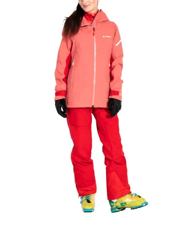 Vaude Back Bowl giacca da donna, indossato anteriore