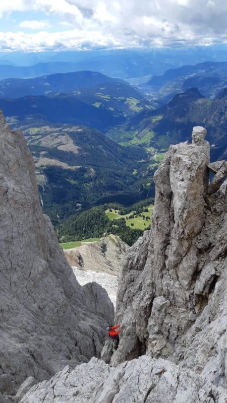Spigolo Demetz torri del Vajolet