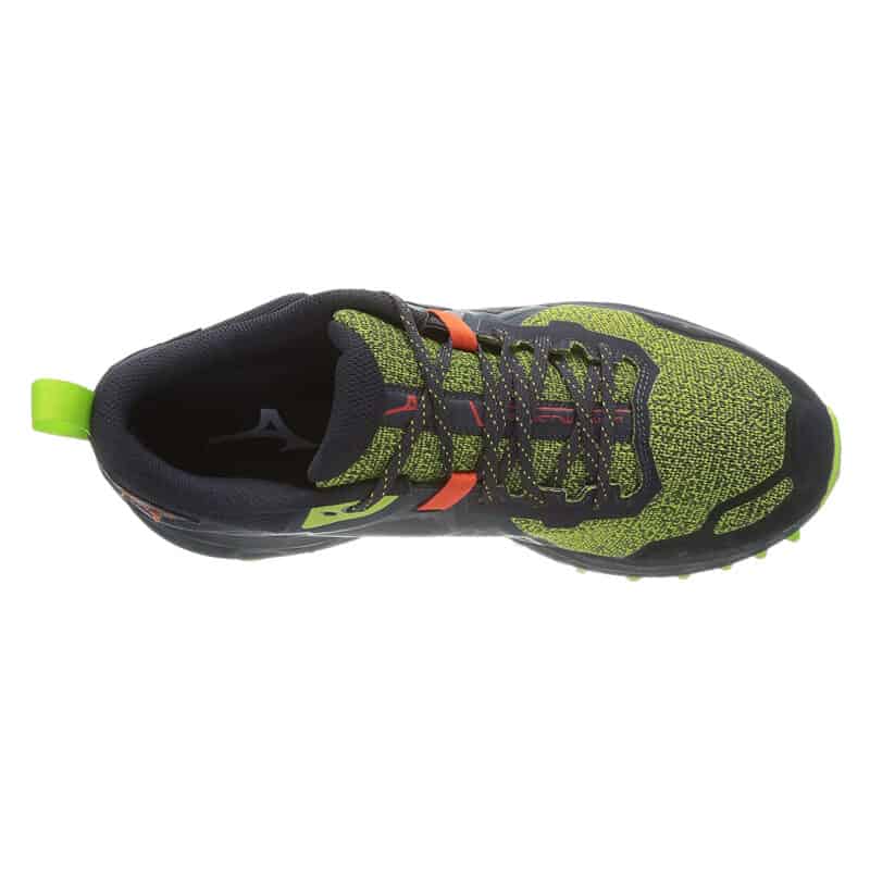 Mizuno Wave Mujin 8 con suola Michelin, vista superiore