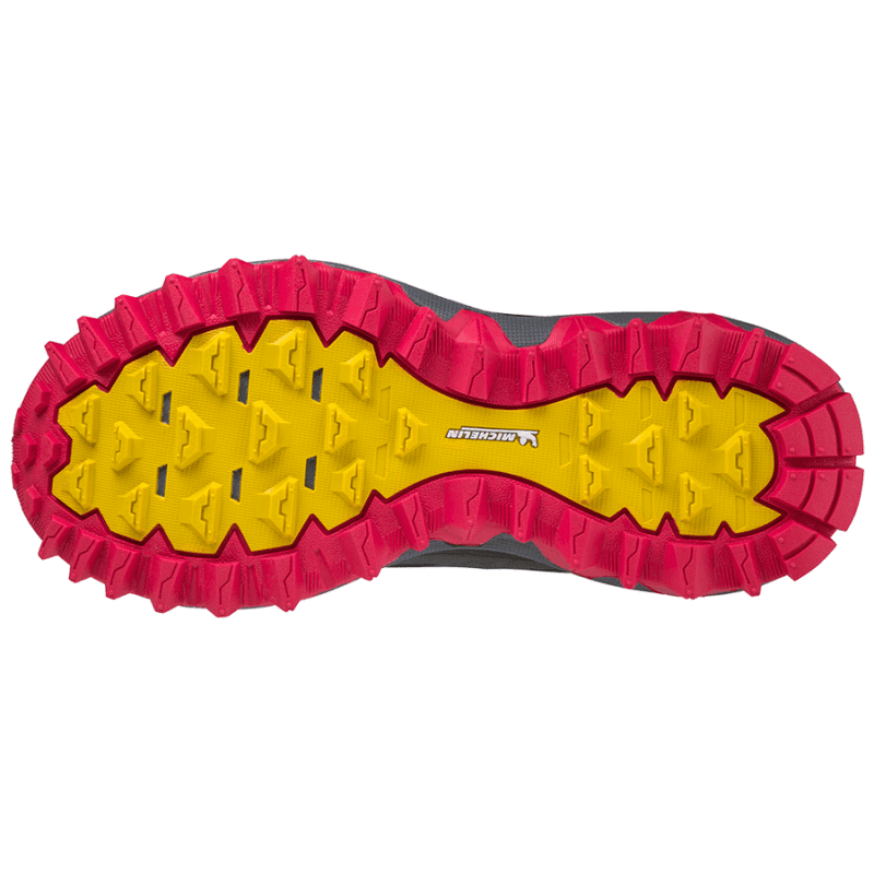 Mizuno Wave Mujin 8 con suola Michelin, il battistrada a doppia mescola