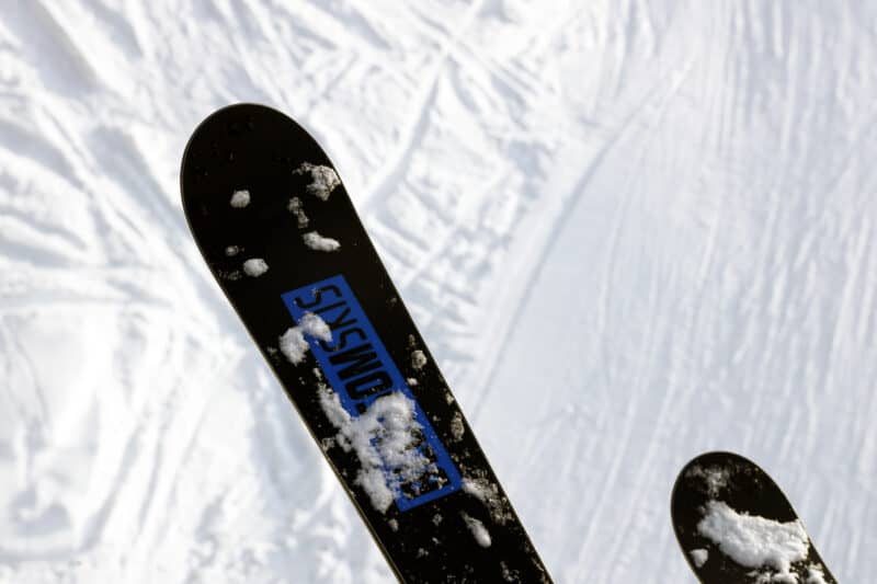 Blossom Turbo AM77, particolare della spatola da 133 mm. a profilo rotondo